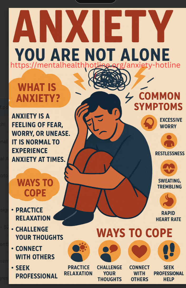 Winning Mental Health Awaremess poster by photography student Zayen Ali.