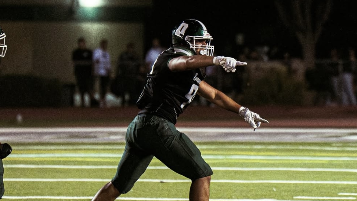 #99 Defensive end, Martin Aguilar