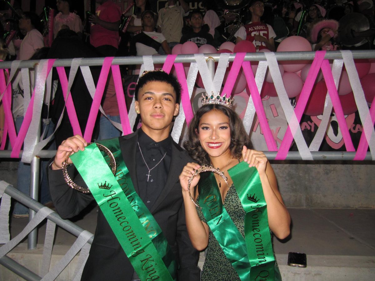 Last years royalty, Eric Contreras and McKayla Soto