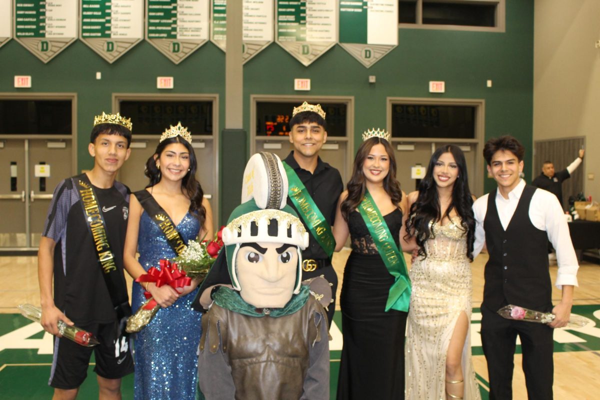 DHS 2026 Basketball Homecoming Court.