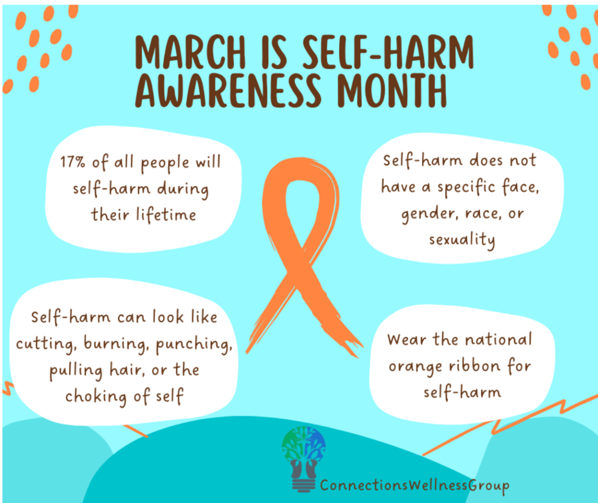 March:  Self-Harm Awareness Month