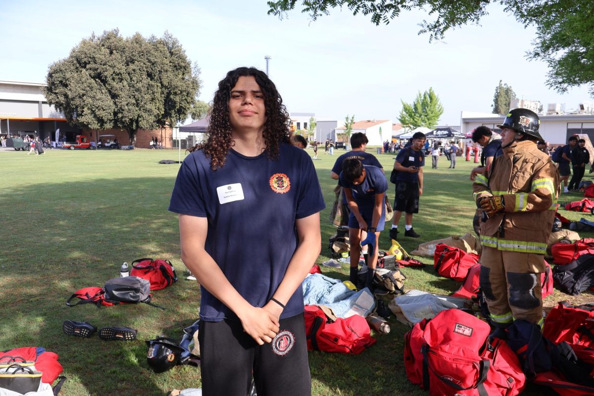 Firefighting Student Nathan Peregrino 