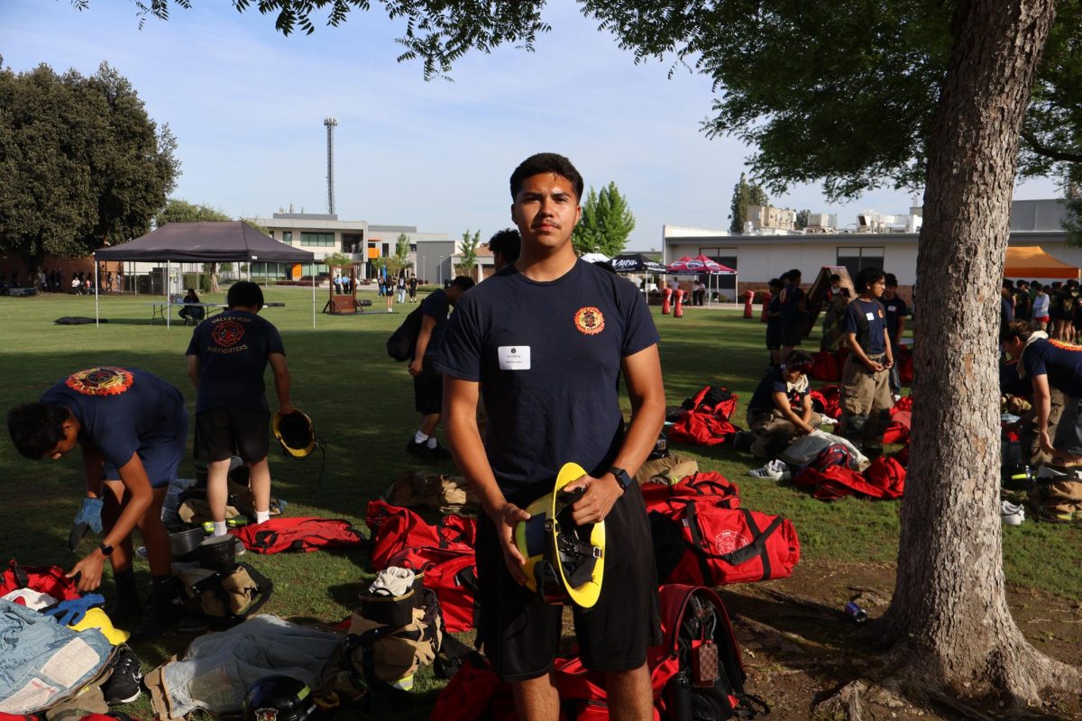 Firefighting Student Nicholas Lopez