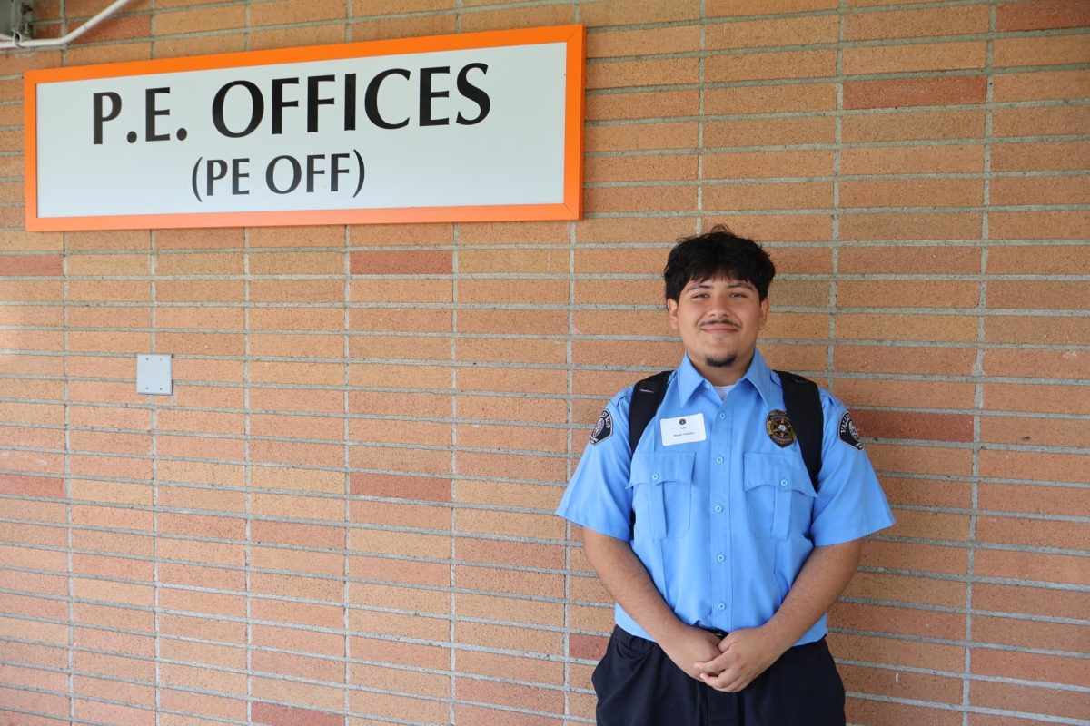 CSI Student Bryan Benavides